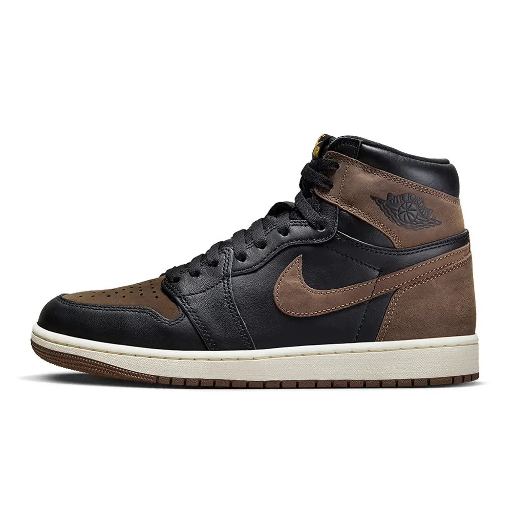 This is a Nike Air Jordan 1 Retro High OG "Palomino" sneaker