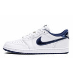 Air Jordan 1 Low ’85 Metallic Blue – Classic Retro Low-Top Sneakers