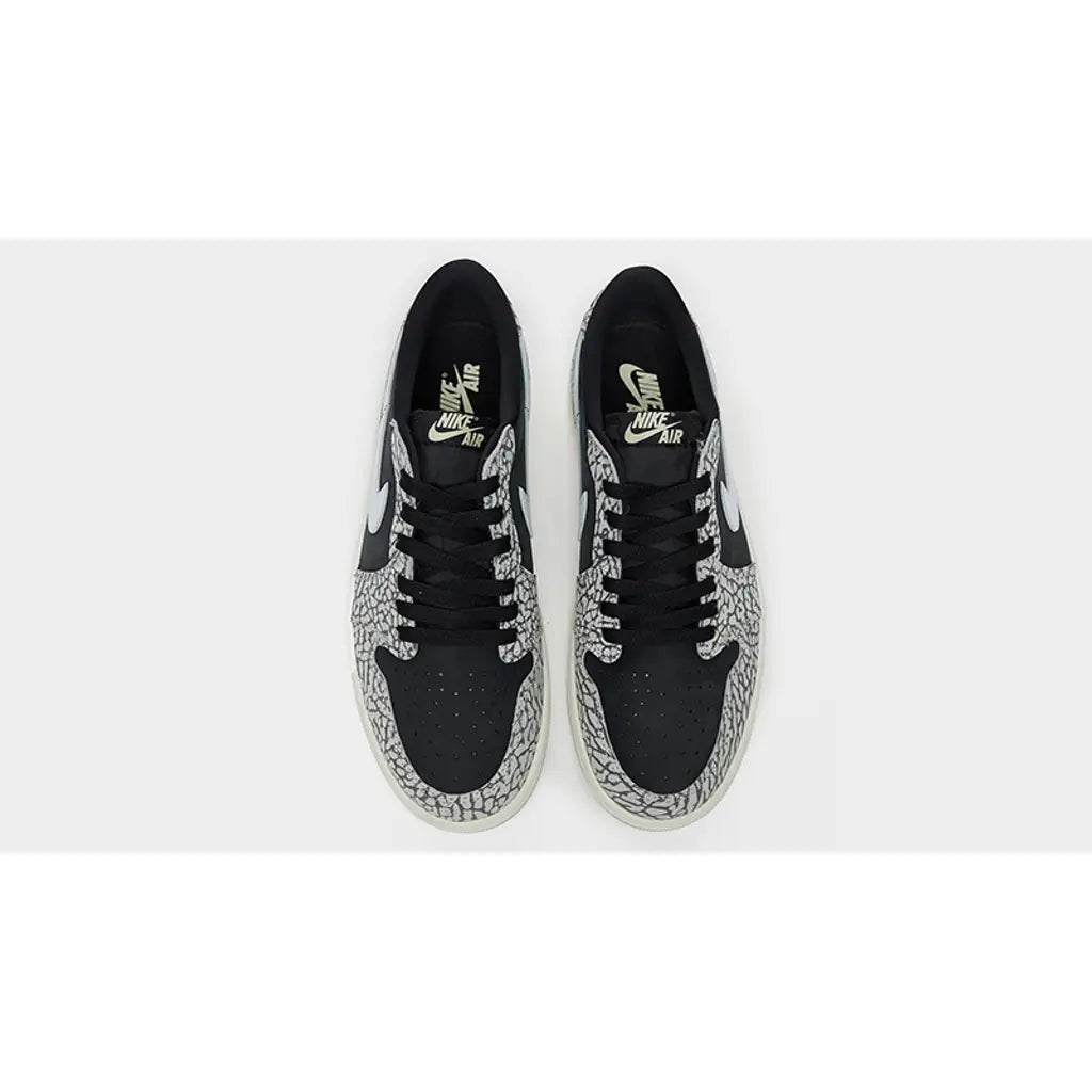 Air Jordan 1 Low OG Black Cement – Premium Low-Top Sneakers