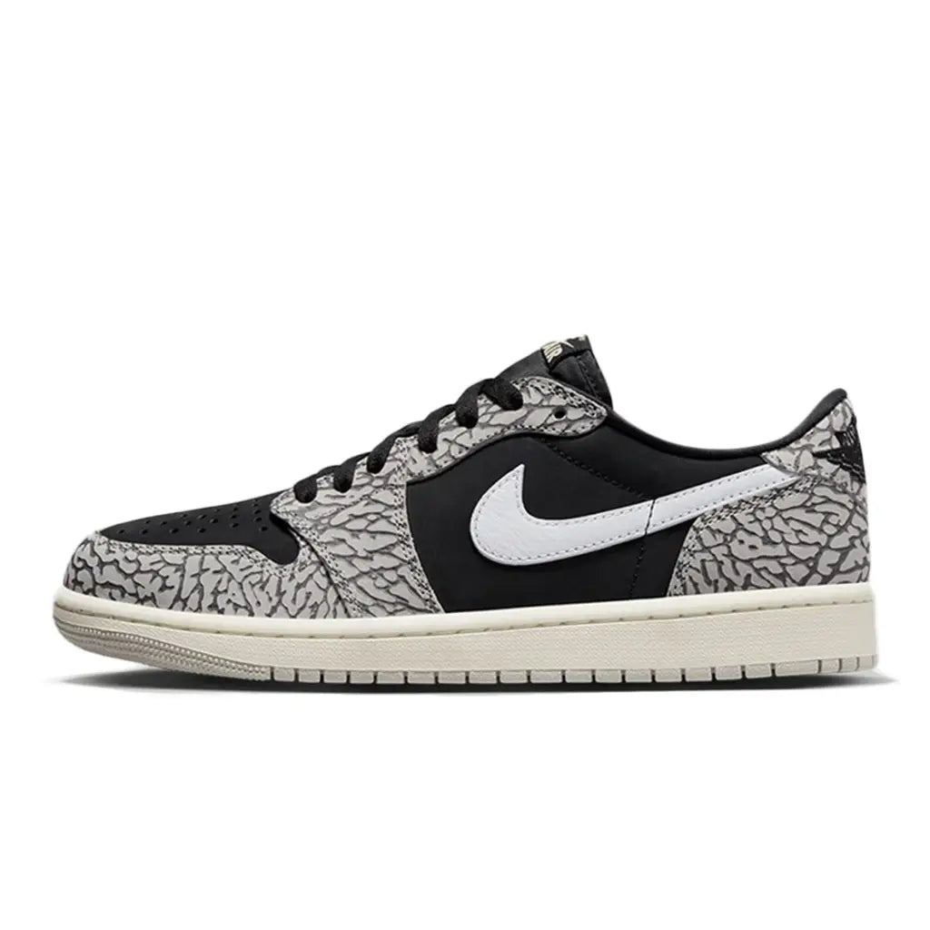 Air Jordan 1 Low OG Black Cement – Premium Low-Top Sneakers