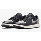 Nike Air Jordan 1 Low OG Shadow Trainers – Black Grey AJ1 Men’s Sneakers