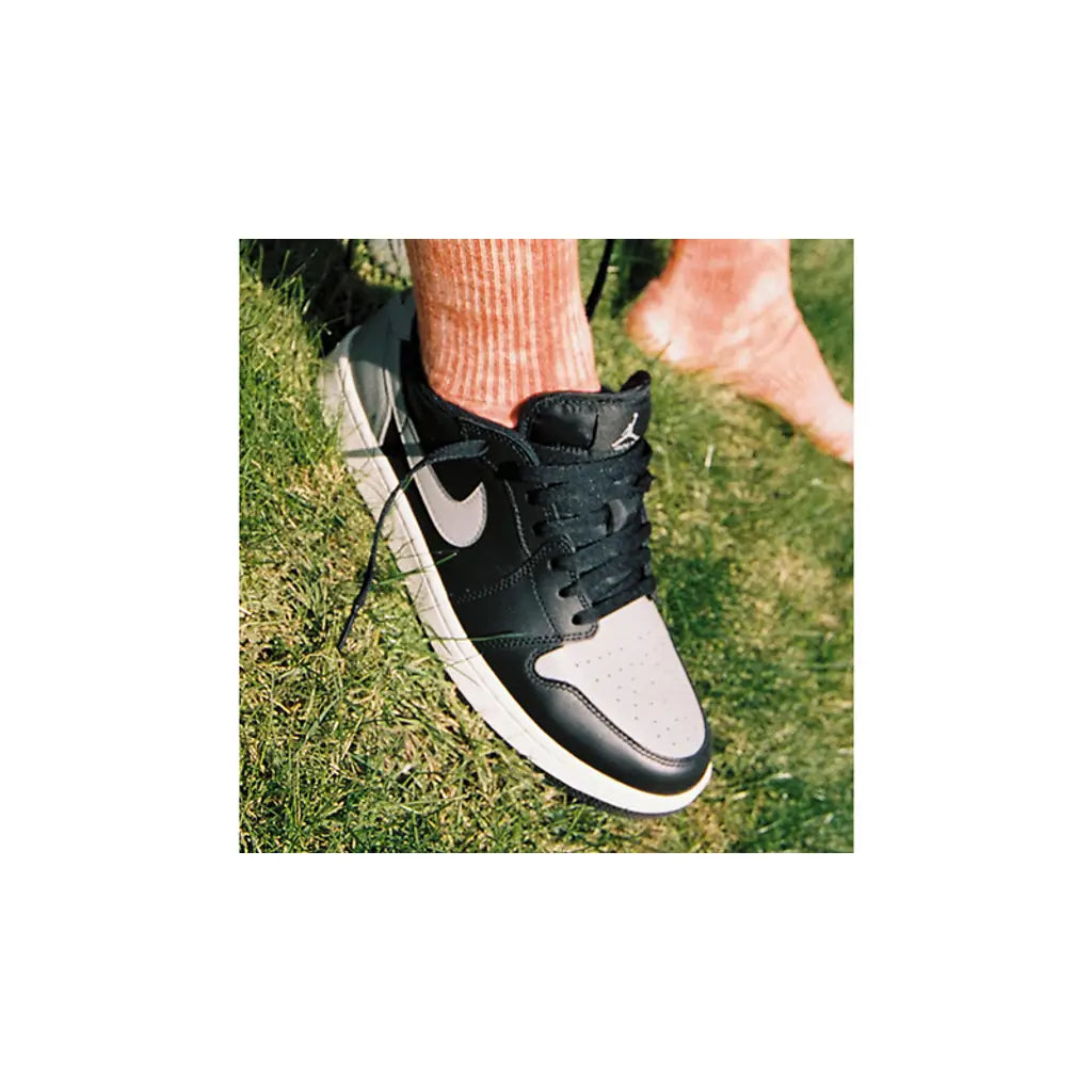Nike Air Jordan 1 Low OG Shadow Trainers – Black Grey AJ1 Men’s Sneakers