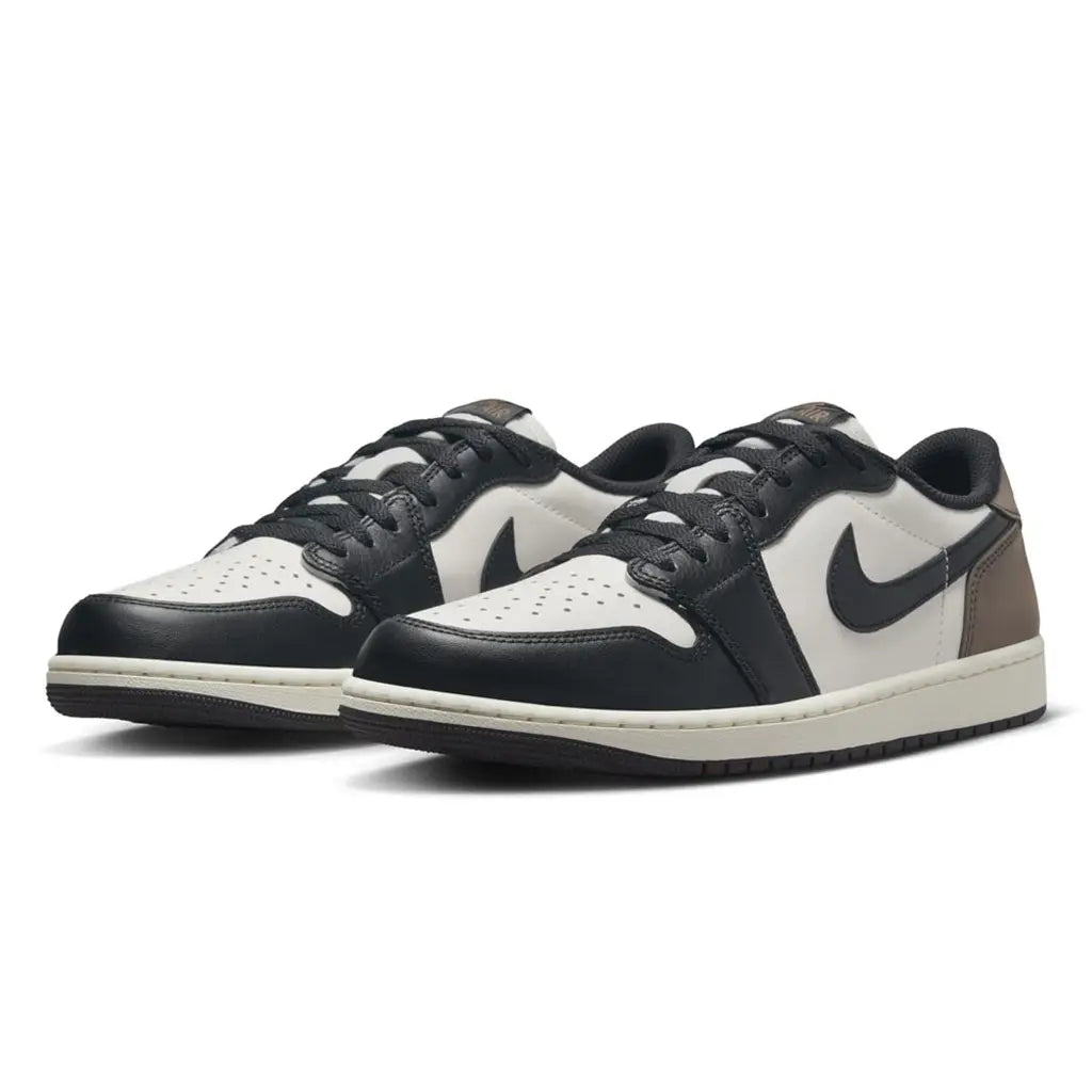 Nike Air Jordan 1 Low OG Mocha Trainers – Black Brown AJ1 Men’s Sneakers