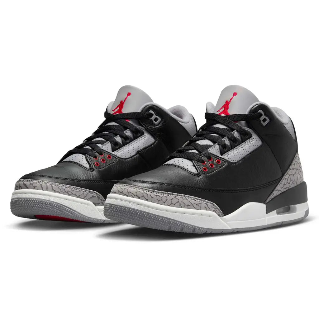 Air Jordan 3 OG Black Cement 2024 – Classic Retro with Timeless Design