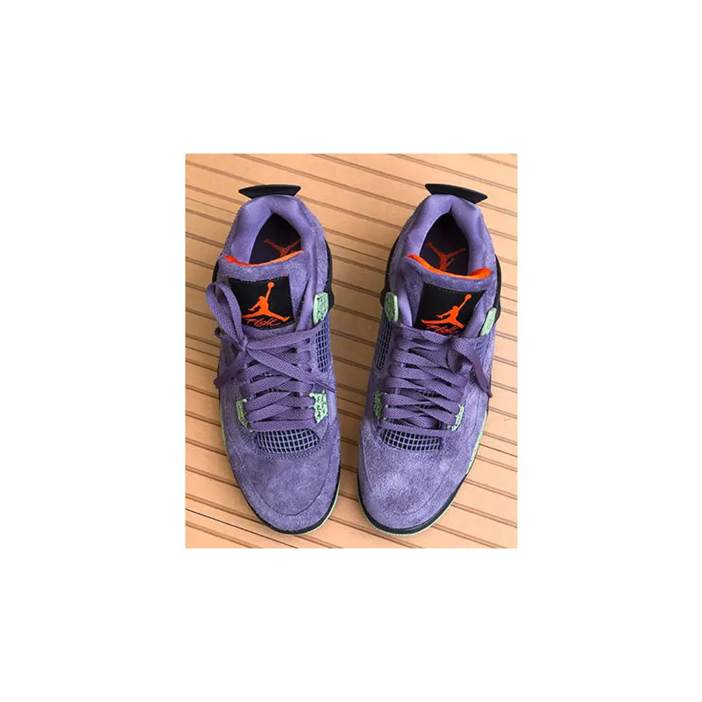 Air Jordan 4 Canyon Purple – Classic Silhouette with Bold Purple Accents