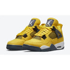 Air Jordan 4 GS Lightning – Iconic Silhouette with Bold Yellow Accents