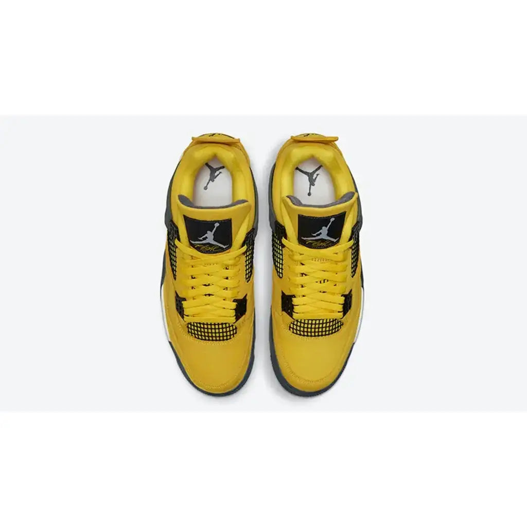 Air Jordan 4 GS Lightning – Iconic Silhouette with Bold Yellow Accents