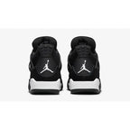 Nike Air Jordan 4 Retro “White Thunder” – Black Nubuck Limited Edition Sneakers