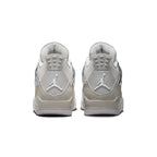 Air Jordan 4 Retro Frozen Moments – Premium Neutral Tones with Metallic Accents