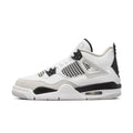 Air Jordan 4 Retro GS Military Black – Clean Black & White Classic in Smaller Sizing