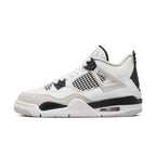 Air Jordan 4 Retro GS Military Black – Clean Black & White Classic in Smaller Sizing