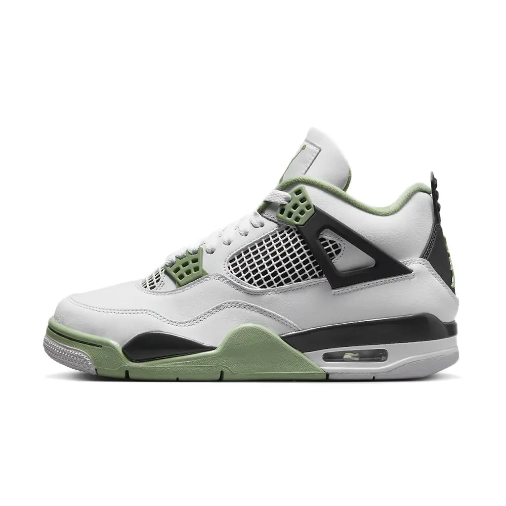 Air Jordan 4 Seafoam – Clean White Base with Refreshing Green Accents