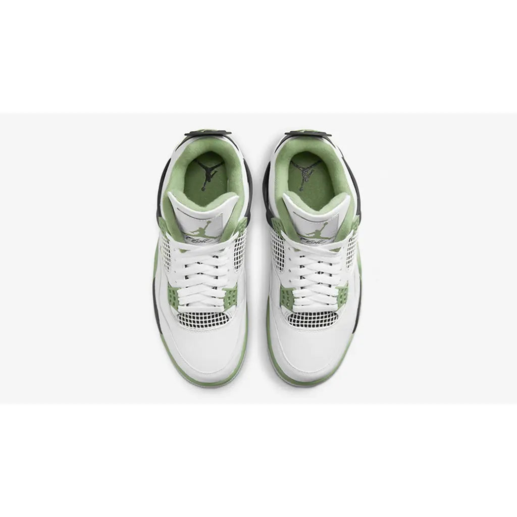 Air Jordan 4 Seafoam – Clean White Base with Refreshing Green Accents