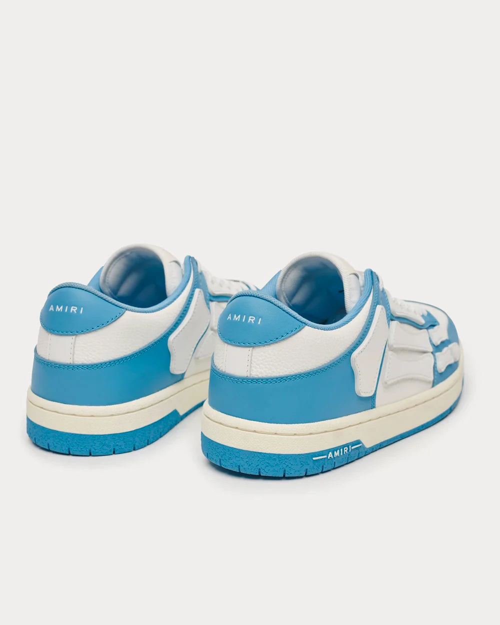 AMIRI Skel Top Low ‘Powder Blue/White’ Sneakers – Luxury Streetwear Trainers