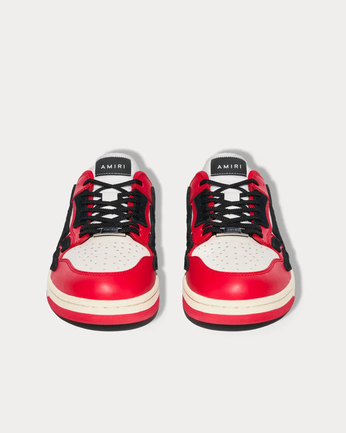 AMIRI Skel-Top ‘Red/White’ Low-Top Sneakers – Luxury Streetwear Trainers