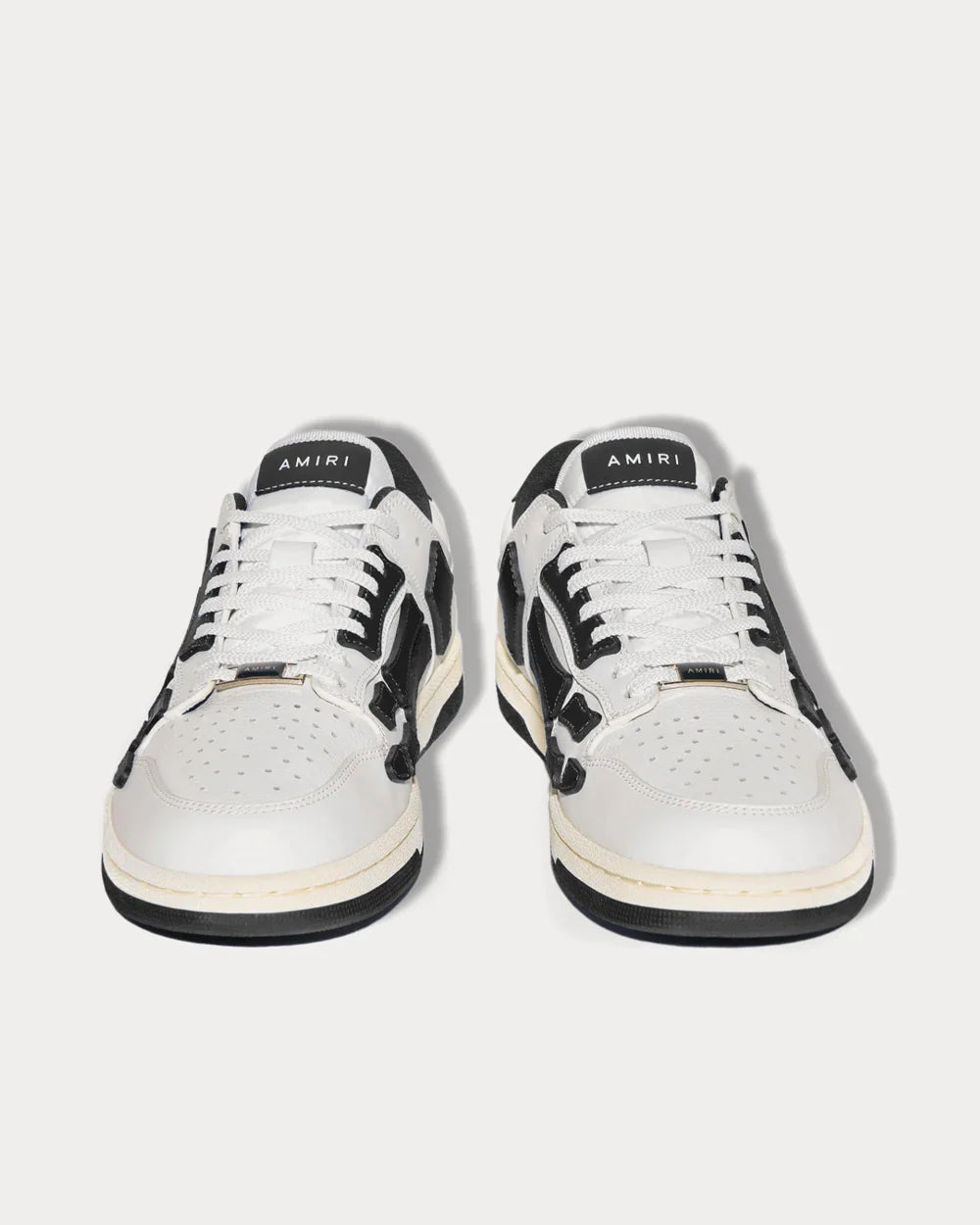 AMIRI Skel-Top Low ‘Black/White’ Sneakers – Luxury Streetwear Trainers