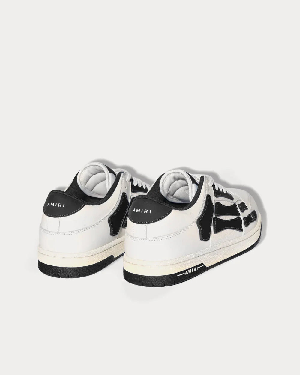 AMIRI Skel-Top Low ‘Black/White’ Sneakers – Luxury Streetwear Trainers