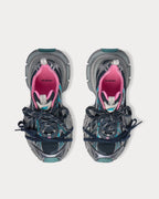 Balenciaga 3XL Mesh & Polyurethane Grey Blue Pink Sneakers | Luxury Trainers UK