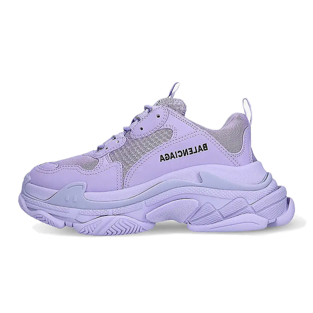Balenciaga Triple S Lilac | Luxury Designer Trainers UK