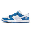Born x Raised x Nike SB Dunk Low White Blue | Limited Edition SB Dunk | Streetwear Collab Sneakers