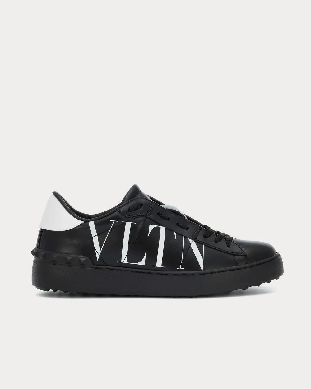 Valentino Garavani Open VLTN Logo ‘Black White’ Sneakers – Luxury Designer Trainers