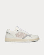 Dior B27 White Smooth Calfskin & Dior Oblique Jacquard Low-Top Sneakers