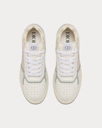 Dior B27 White Smooth Calfskin & Dior Oblique Jacquard Low-Top Sneakers
