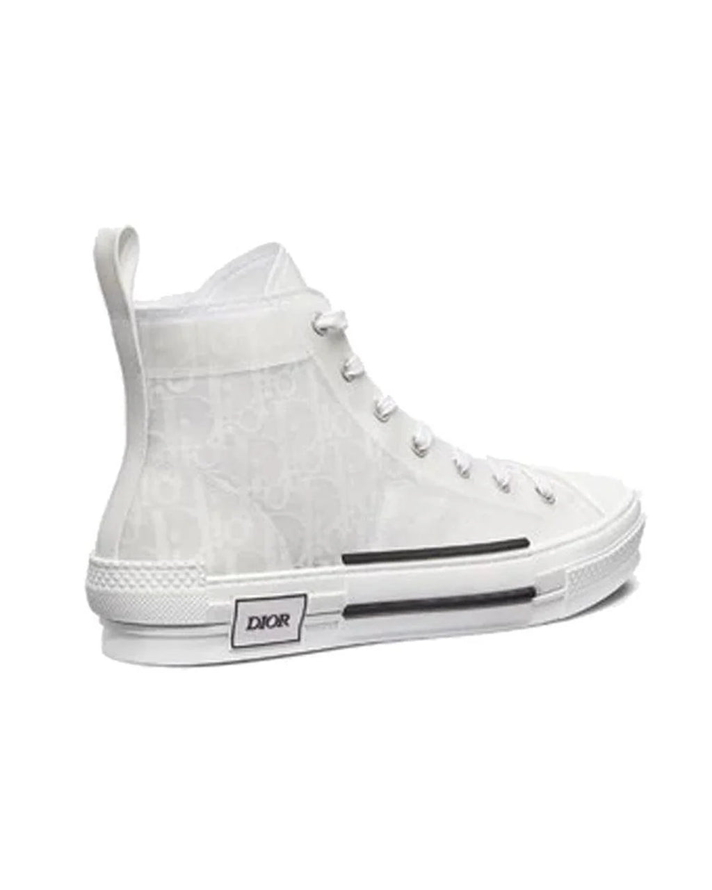 Dior B23 Oblique ‘White’ Sneakers – Luxury High-Top Designer Trainers