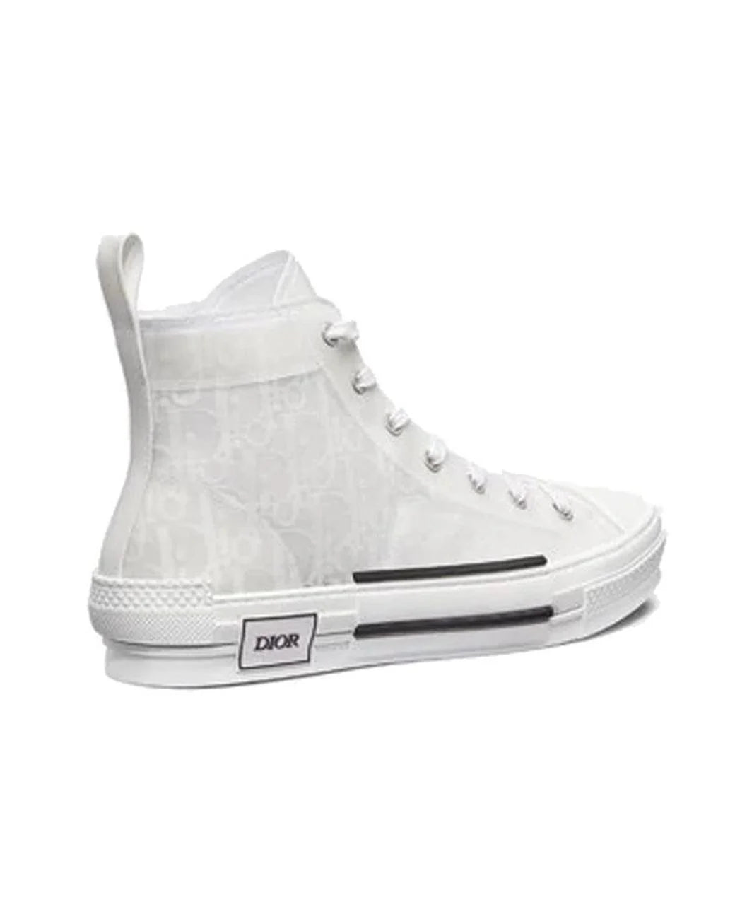 Dior B23 Oblique ‘White’ Sneakers – Luxury High-Top Designer Trainers