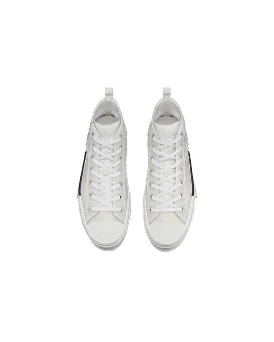 Dior B23 Oblique ‘White’ Sneakers – Luxury High-Top Designer Trainers
