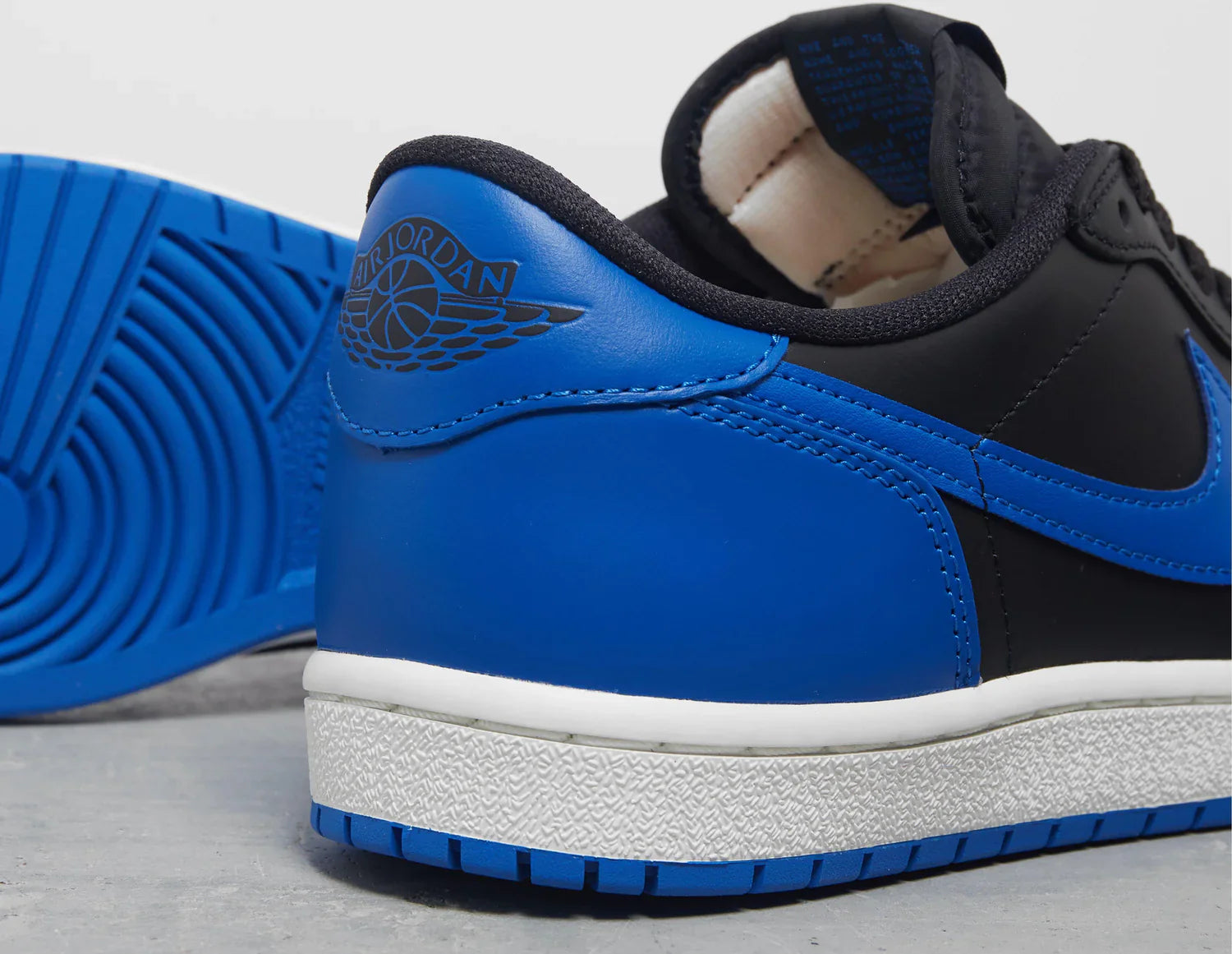 Nike Air Jordan 1 Low OG '85 Royal Trainers – Black Royal Blue Men’s AJ1 Sneakers