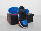 Nike Air Jordan 1 Low OG '85 Royal Trainers – Black Royal Blue Men’s AJ1 Sneakers