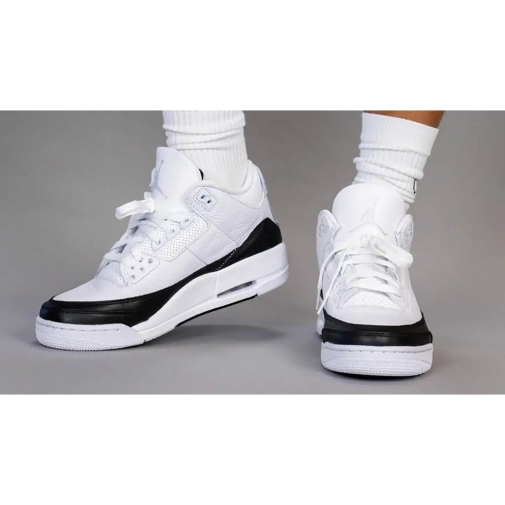 Fragment x Air Jordan 3 White – Minimalist Collaboration with Premium Design
