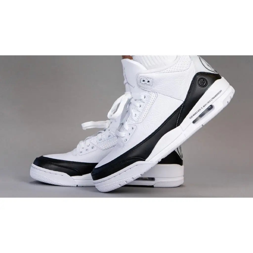 Fragment x Air Jordan 3 White – Minimalist Collaboration with Premium Design