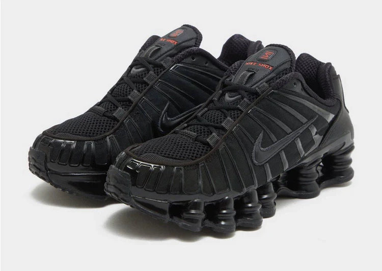 Nike Shox TL Black University Red – Black Shox Cushioning Trainer