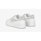 JJJJound x BAPESTA ‘White Grey’ Sneakers – Minimalist Luxury Streetwear Trainers