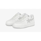 JJJJound x BAPESTA ‘White Grey’ Sneakers – Minimalist Luxury Streetwear Trainers