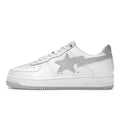 JJJJound x BAPESTA ‘White Grey’ Sneakers – Minimalist Luxury Streetwear Trainers