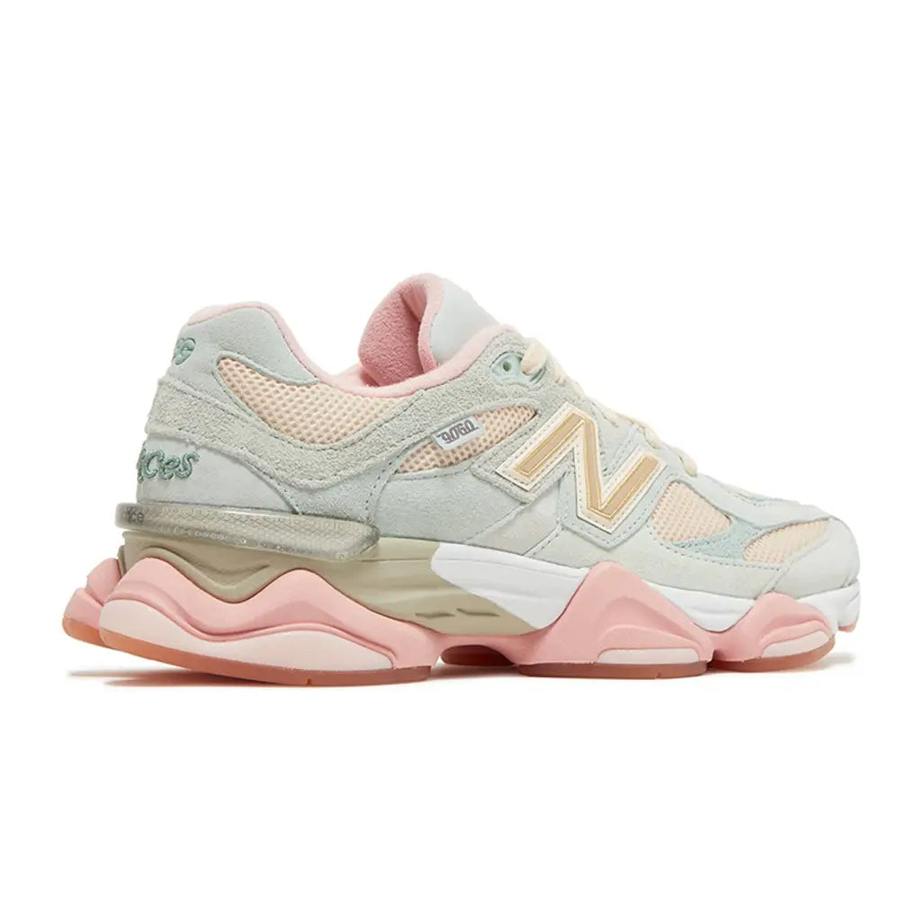 Joe Freshgoods x New Balance 9060 ‘Inside Voices Baby Shower Blue’ Trainers – Premium Suede Mesh Sneakers with ABZORB Cushioning (U9060JG1)