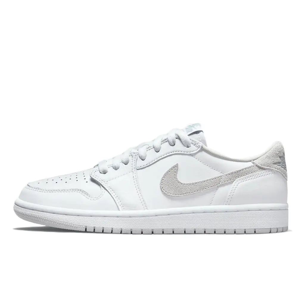 Nike Air Jordan 1 Low OG Neutral Grey Trainers – White Grey AJ1 Men’s Sneakers