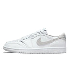 Nike Air Jordan 1 Low OG Neutral Grey Trainers – White Grey AJ1 Men’s Sneakers