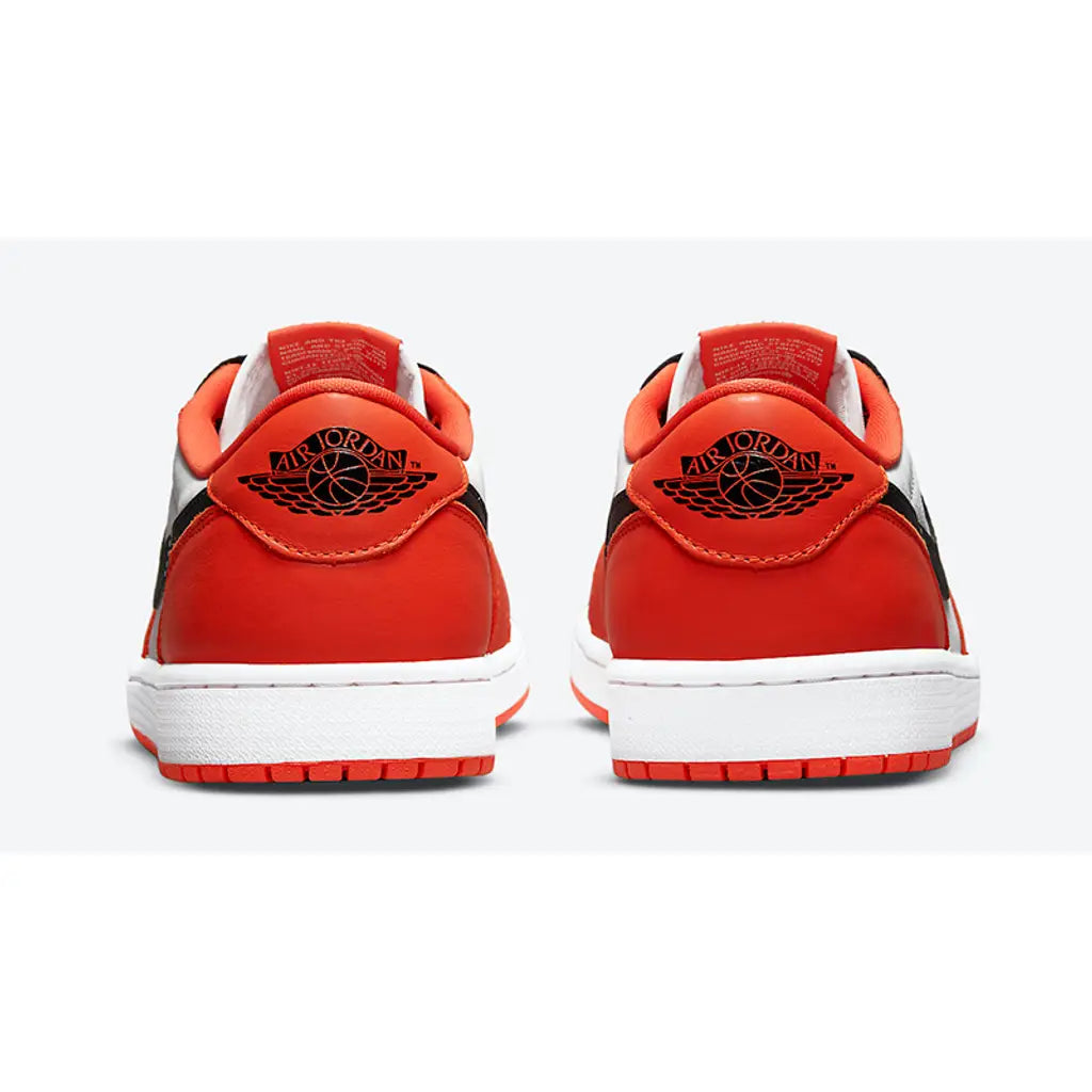 Nike Air Jordan 1 Low OG Starfish Trainers – Black Orange Men’s AJ1 Sneakers
