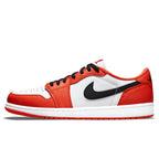 Nike Air Jordan 1 Low OG Starfish Trainers – Black Orange Men’s AJ1 Sneakers