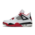 Air Jordan 4 Fire Red – Classic Silhouette with Bold Red Accents