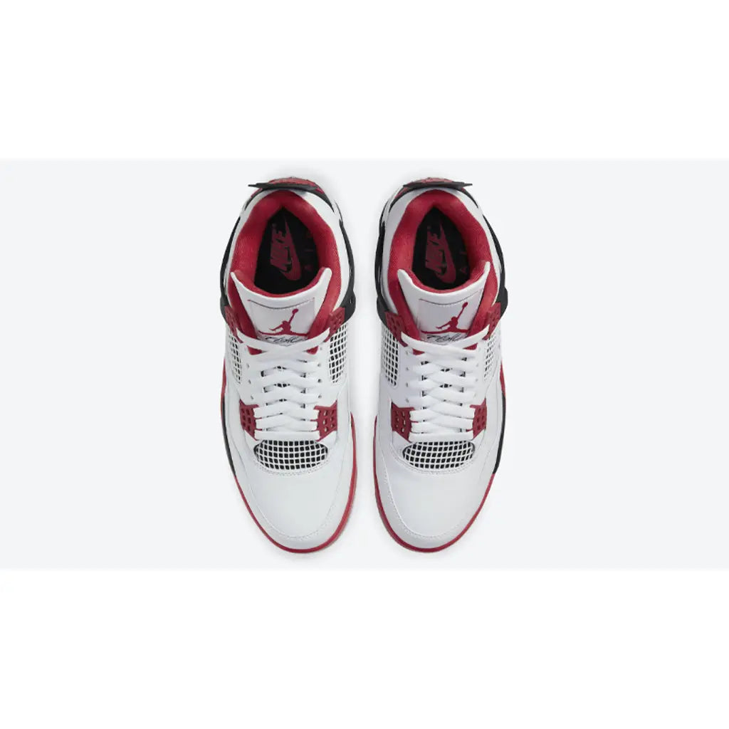 Air Jordan 4 Fire Red – Classic Silhouette with Bold Red Accents