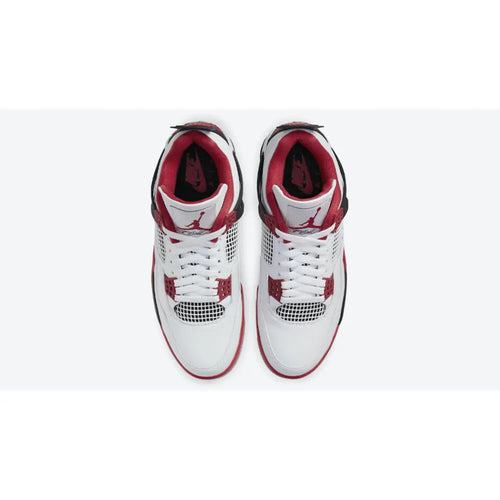 Air Jordan 4 Fire Red – Classic Silhouette with Bold Red Accents