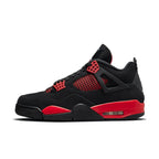 Air Jordan 4 Red Thunder – Bold Black and Red Iconic Silhouette