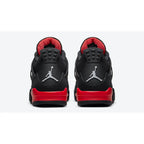 Air Jordan 4 Red Thunder – Bold Black and Red Iconic Silhouette