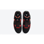 Air Jordan 4 Red Thunder – Bold Black and Red Iconic Silhouette