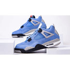 Air Jordan 4 University Blue – Classic Silhouette with Bold Collegiate Colourway